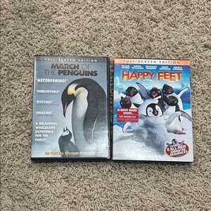 March of the Penguins and Happy Feet DVD Set